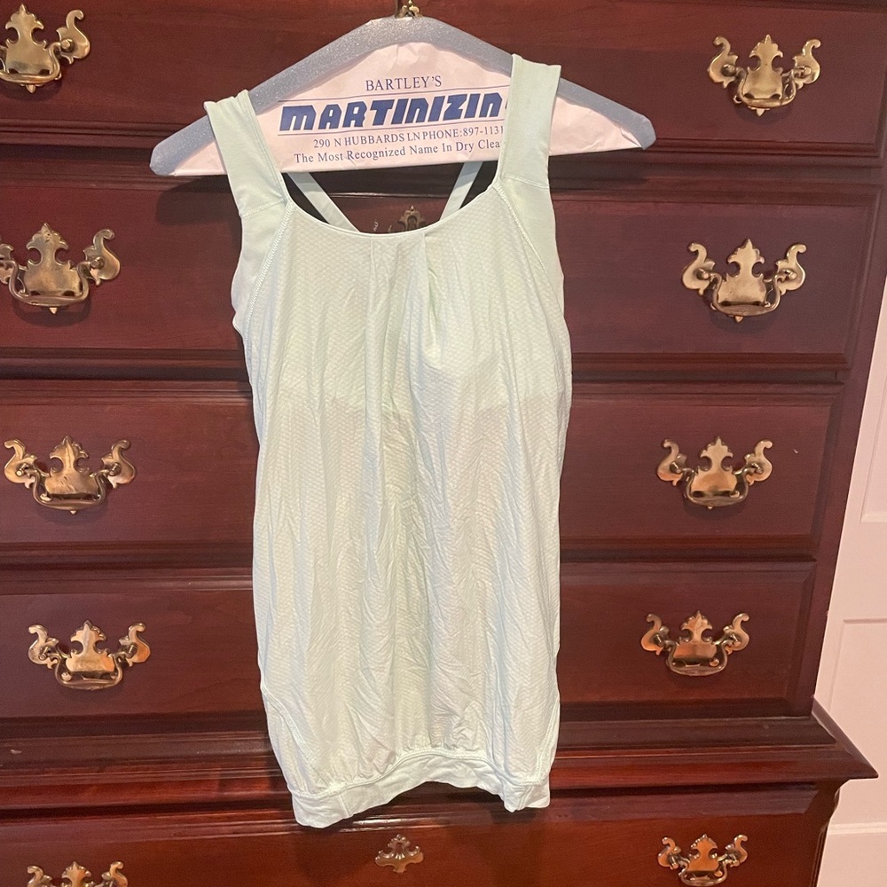 Lululemon mint green tank - size 2